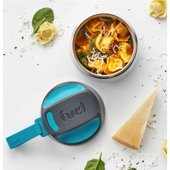 Trudeau Fuel Food Storage Stainles Steel Vacuum Insulate Wide 12oz Jar Container - Picture 14 of 16